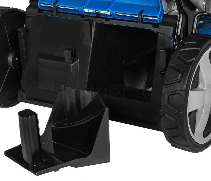 Бензиновая газонокосилка HYUNDAI L4620S {Самоходная, двигатель Hyundai ICV145,4-х такт, 3.8 л.с./145 см3, Ширина среза 45,7 см, Высота среза 25-75 мм, 25,2 кг }