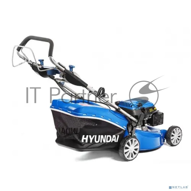 Бензиновая газонокосилка HYUNDAI L4620S {Самоходная, двигатель Hyundai ICV145,4-х такт, 3.8 л.с./145 см3, Ширина среза 45,7 см, Высота среза 25-75 мм, 25,2 кг }