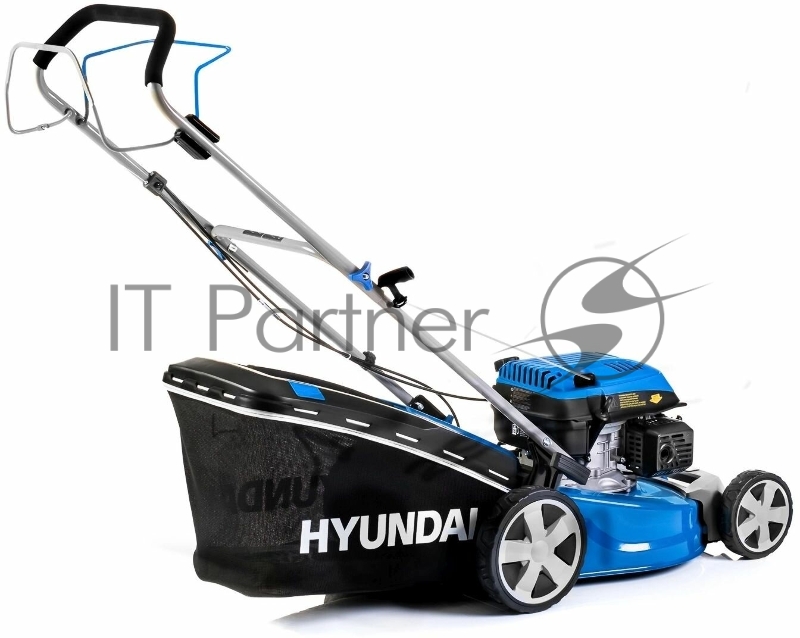 Бензиновая газонокосилка HYUNDAI L4620S {Самоходная, двигатель Hyundai ICV145,4-х такт, 3.8 л.с./145 см3, Ширина среза 45,7 см, Высота среза 25-75 мм, 25,2 кг }