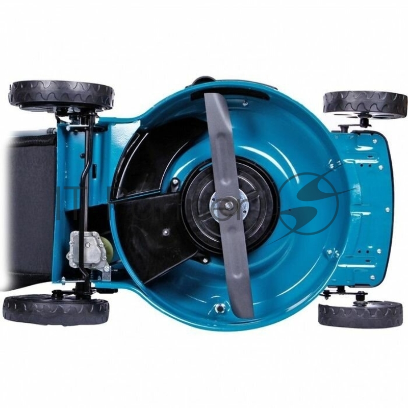 Бензиновая газонокосилка HYUNDAI L4620S {Самоходная, двигатель Hyundai ICV145,4-х такт, 3.8 л.с./145 см3, Ширина среза 45,7 см, Высота среза 25-75 мм, 25,2 кг }