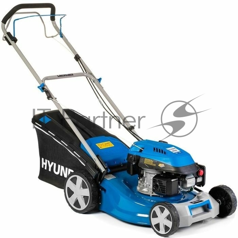 Бензиновая газонокосилка HYUNDAI L4620S {Самоходная, двигатель Hyundai ICV145,4-х такт, 3.8 л.с./145 см3, Ширина среза 45,7 см, Высота среза 25-75 мм, 25,2 кг }