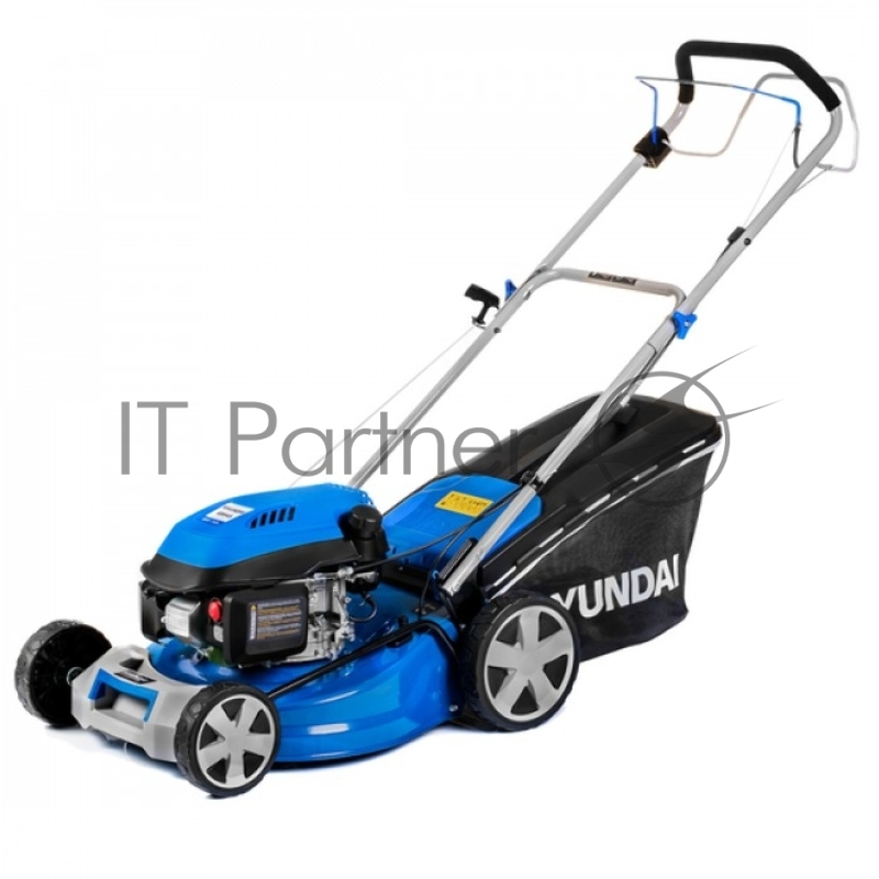 Бензиновая газонокосилка HYUNDAI L4620S {Самоходная, двигатель Hyundai ICV145,4-х такт, 3.8 л.с./145 см3, Ширина среза 45,7 см, Высота среза 25-75 мм, 25,2 кг }