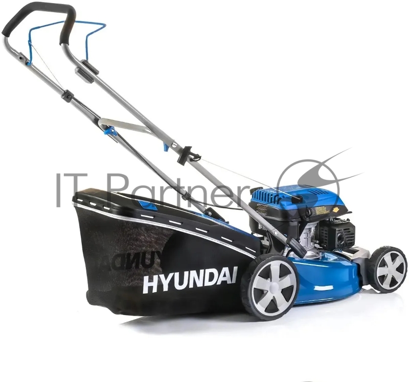 Бензиновая газонокосилка HYUNDAI L4620 {двигатель Hyundai ICV145,4-х такт, 3.8 л.с./145 см3, Ширина среза 45,7 см, Высота среза 25-75 мм, 23,5 кг }