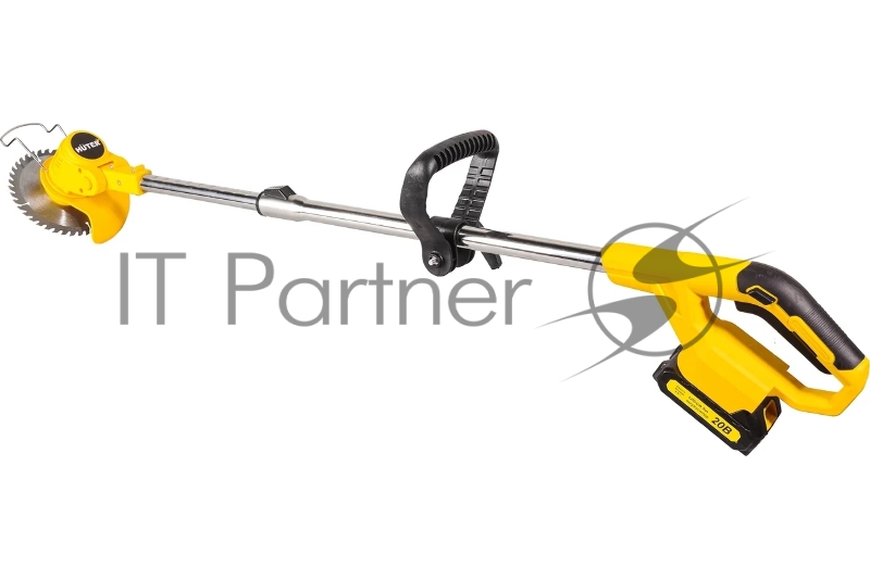 Триммер электрический Huter GET-20M-2Li аккум. неразбор.штан. реж.эл.:леска/нож