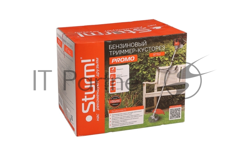 Триммер бензиновый Sturm! BT152 3500Вт 4.7л.с. неразбор.штан. реж.эл.:леска/нож упак.:1шт.