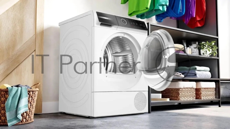 Сушильная машина Bosch Serie 8 WQB245A0BY кл.энер.:A+++ макс.загр.:9кг белый