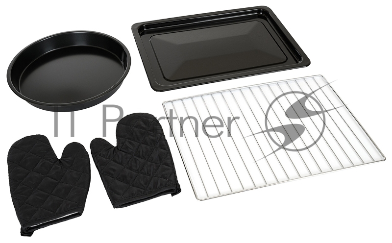 Мини-печь KRAFT KFC-MO 381 HBL черный