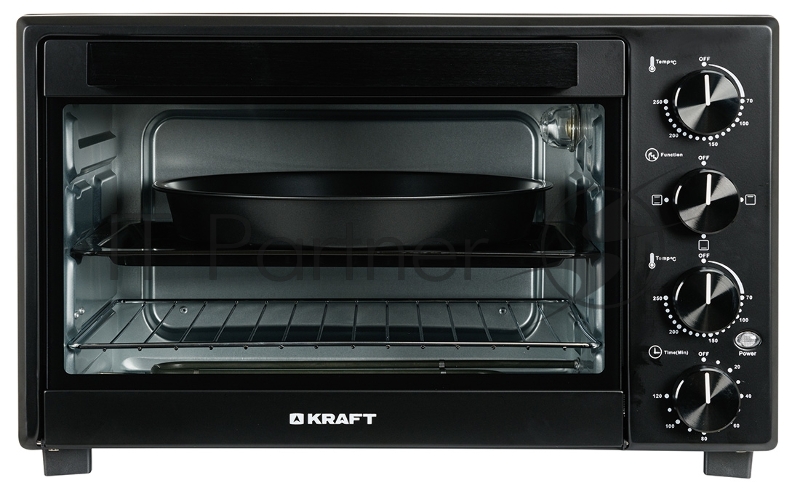 Мини-печь KRAFT KFC-MO 381 HBL черный