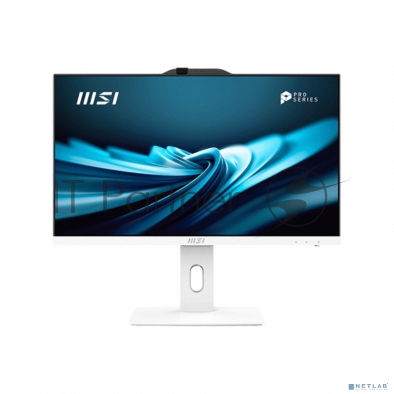 Моноблок 23.8 FHD MSI Pro AP242P 14M-669XRU white (Core i3 14100/8Gb/512Gb SSD/VGA int/noOS/kb+m) (9S6-AE0622-669)