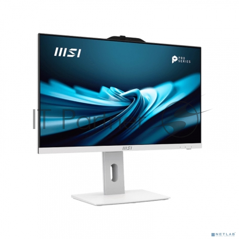 Моноблок 23.8 FHD MSI Pro AP242P 14M-669XRU white (Core i3 14100/8Gb/512Gb SSD/VGA int/noOS/kb+m) (9S6-AE0622-669)