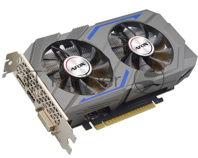 Видеокарта AFOX NVIDIA GeForce GTX 1650 4 Гб GDDR6 128 бит PCIE 3.0 16x Memory 12000 МГц GPU 1485 МГц Активный 1xВыход HDMI 2xВыход DisplayPort AF1650-4096D6H1-V8