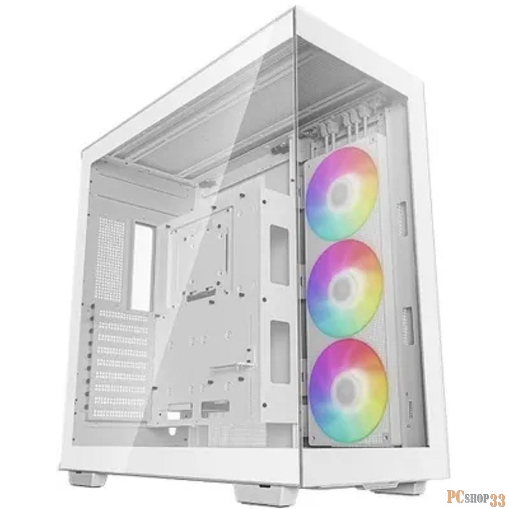 Корпус Deepcool CH780 WH белый без БП ATX 2x120mm 1x140mm 2xUSB3.0 audio bott PSU