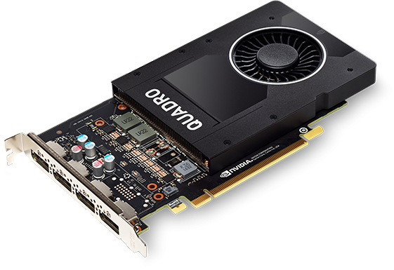 Видеокарта PNY Technologies Quadro P2000 5ГБ (Quadro P2000, DDR5, 4xDP) (PCI-E)