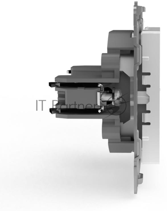 Коннектор TV СП Pixel механизм бел. TOKOV ELECTRIC TKE-PX-A1C-C01