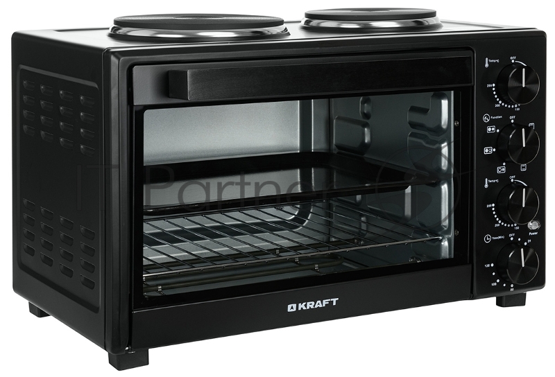 Мини-печь KRAFT KFC-MOHP 380 HBL черный