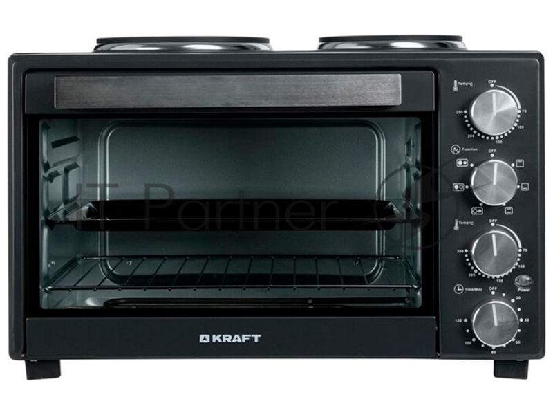 Мини-печь KRAFT KFC-MOHP 380 HDGR темно-серый