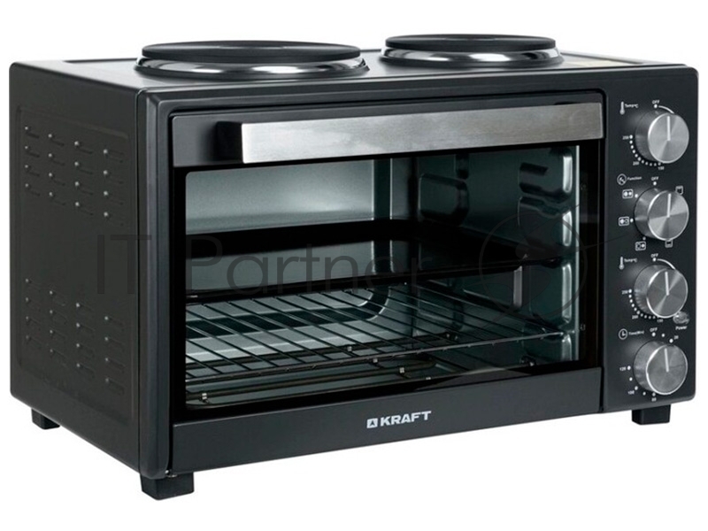 Мини-печь KRAFT KFC-MOHP 380 HDGR темно-серый
