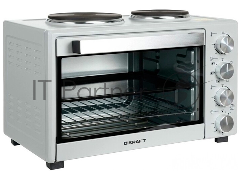Мини-печь KRAFT KFC-MOHP 380 HGR серый