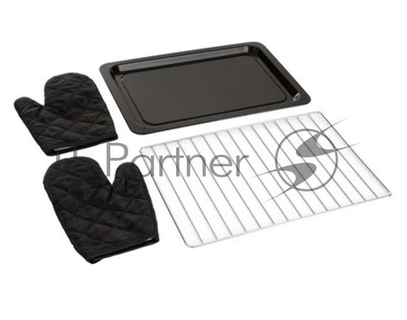 Мини печь KRAFT KFC-MOHP380HBL