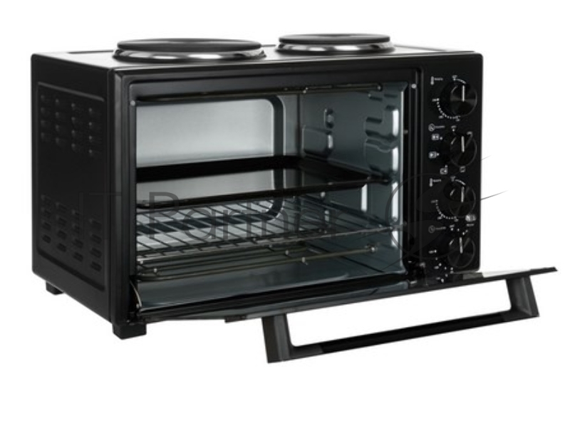 Мини печь KRAFT KFC-MOHP380HBL