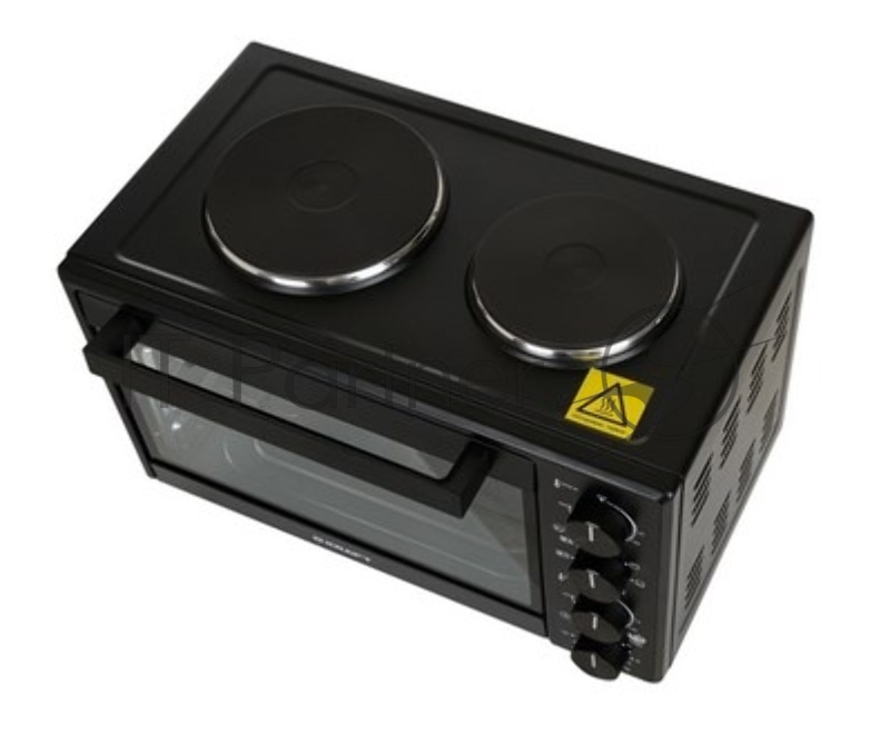 Мини печь KRAFT KFC-MOHP380HBL