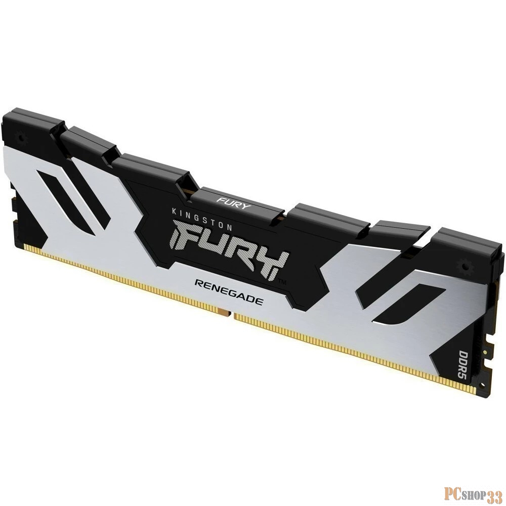 Модуль памяти Kingston DDR5 48GB 6000MT/s DDR5 CL32 DIMM FURY Renegade Silver XMP