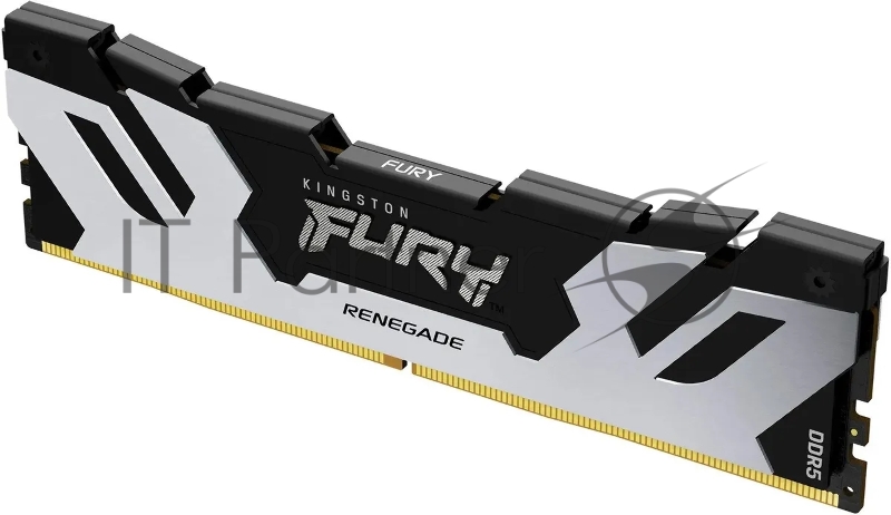 Модуль памяти Kingston DDR5 96GB 6000MT/s DDR5 CL32 DIMM (Kit of 2) FURY Renegade Silver XMP