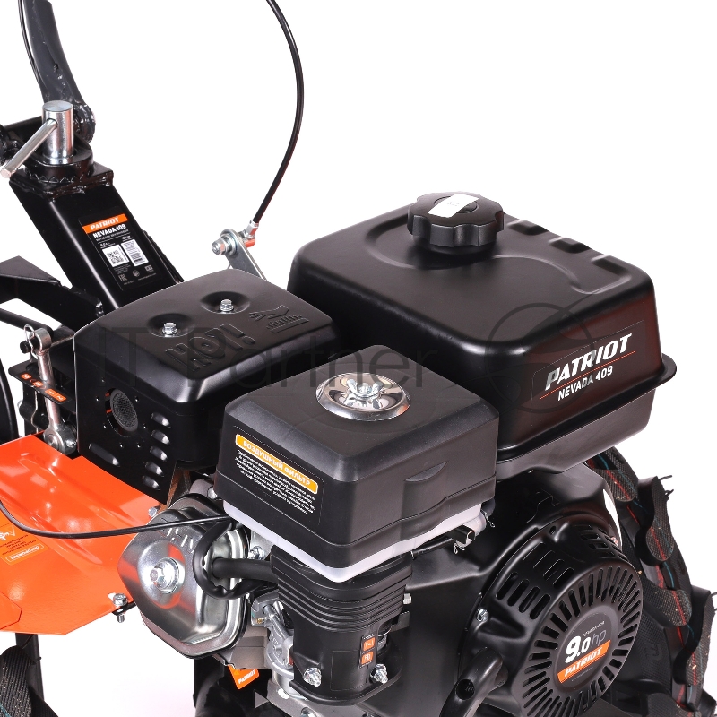 Мотоблок бензиновый PATRIOT Nevada 409 9,0 л,скоробка передач: 4 вперед+ 2 назад