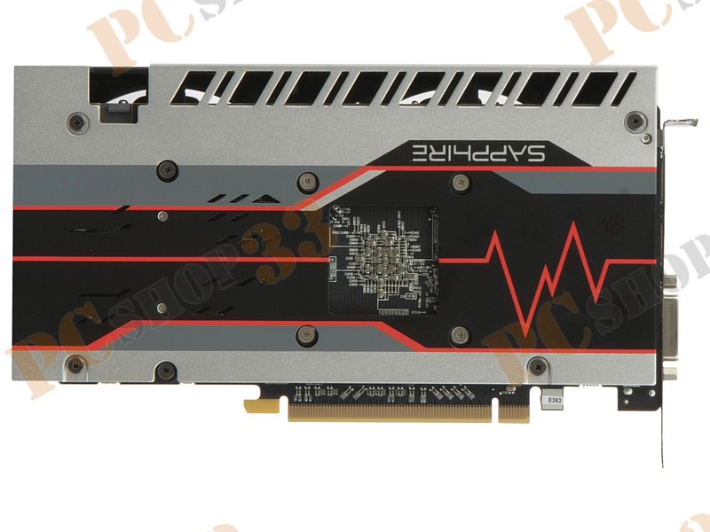 Видеокарта Sapphire Radeon RX 580 Pulse OC W/BP (UEFI) 8ГБ 11265-05 (Radeon RX 580, DDR5, DVI, 2xHDMI, 2xDP) (PCI-E)