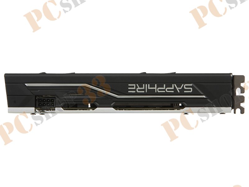 Видеокарта Sapphire Radeon RX 580 Pulse OC W/BP (UEFI) 8ГБ 11265-05 (Radeon RX 580, DDR5, DVI, 2xHDMI, 2xDP) (PCI-E)