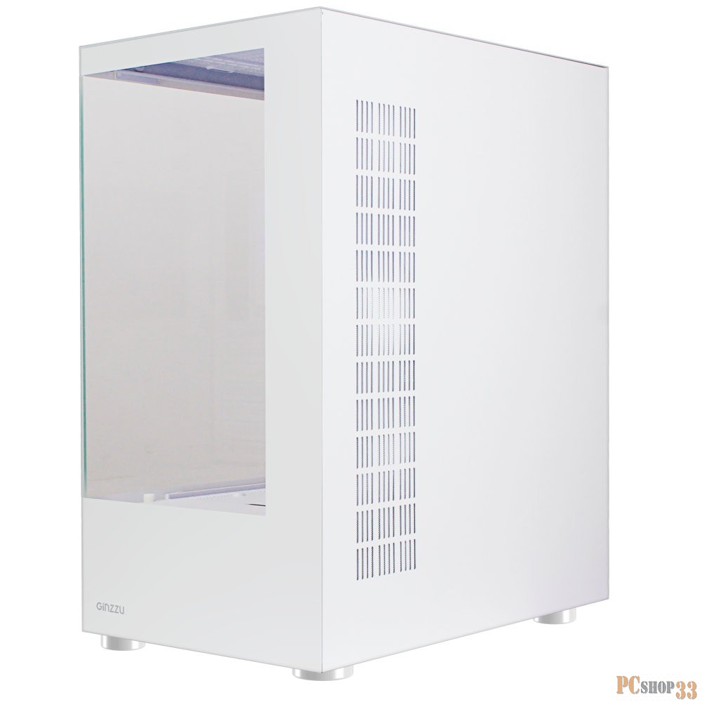 Корпус Ginzzu GL790 FAN 12MW6 RGB*4 USB3.0 CRC10 Белый