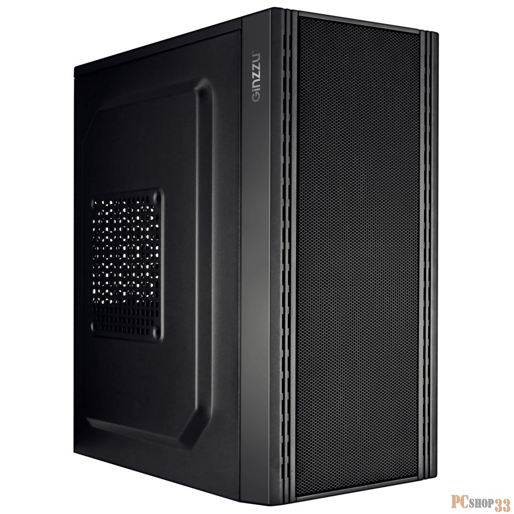 Корпус Ginzzu B170 2*USB 2.0,AU