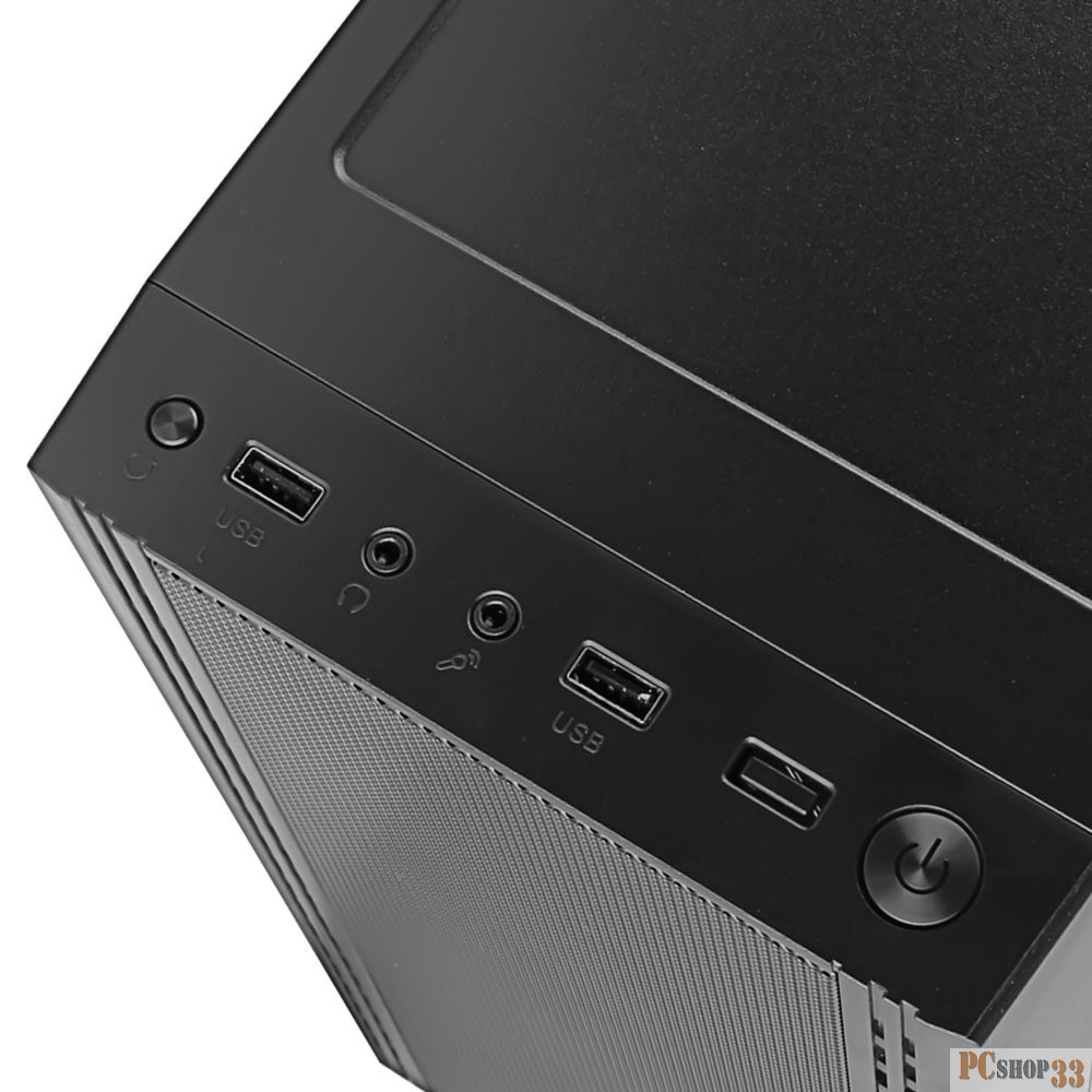 Корпус Ginzzu B170 2*USB 2.0,AU