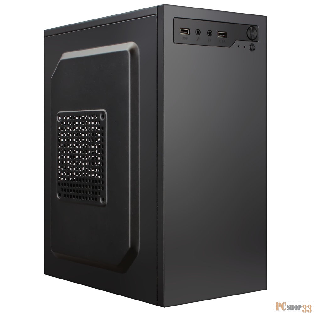 Корпус Ginzzu B145 2*USB 2.0,AU