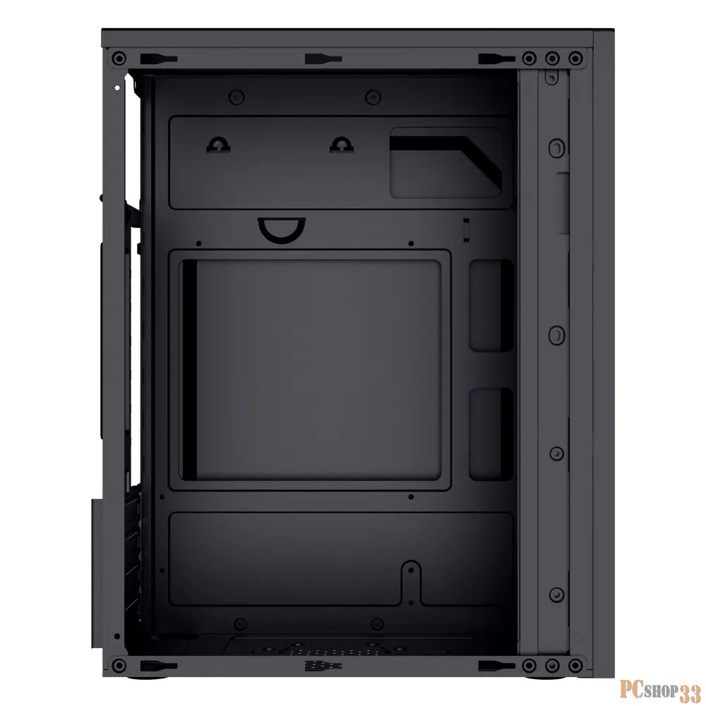 Корпус Ginzzu B145 2*USB 2.0,AU