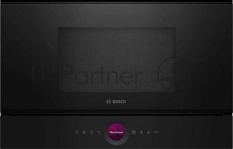 Микроволновая печь Bosch BFL7221B1 21л. 900Вт черный (встраиваемая)