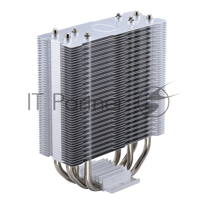 Кулер для процессора Cooler Master Hyper 212 Spectrum V3 (150W, 4-pin, 152mm, tower, Al/Cu, fans: 1x120mm/71.93CFM/27.2dBA/1750r Silver, 1700/1200/115x/AM4/AM5)