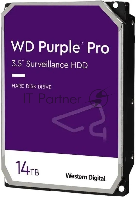Жесткий диск Western Digital Purple Pro 14TB (WD142PURP) {Serial ATA III, 7200- rpm, 512Mb, 3.5, All Frame AI}