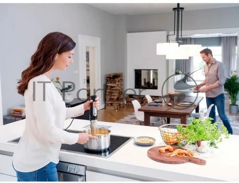 Блендер погружной Braun MQ7087X 850Вт черный/серебристый