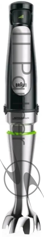 Блендер погружной Braun MQ7087X 850Вт черный/серебристый