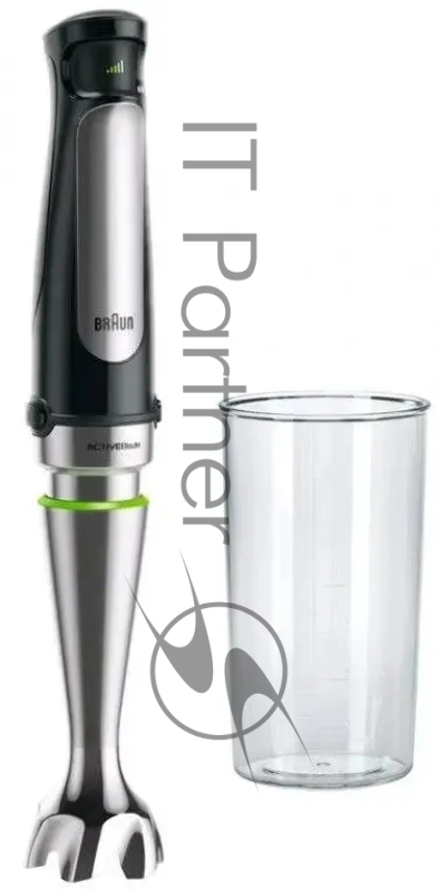 Блендер погружной Braun MQ7087X 850Вт черный/серебристый