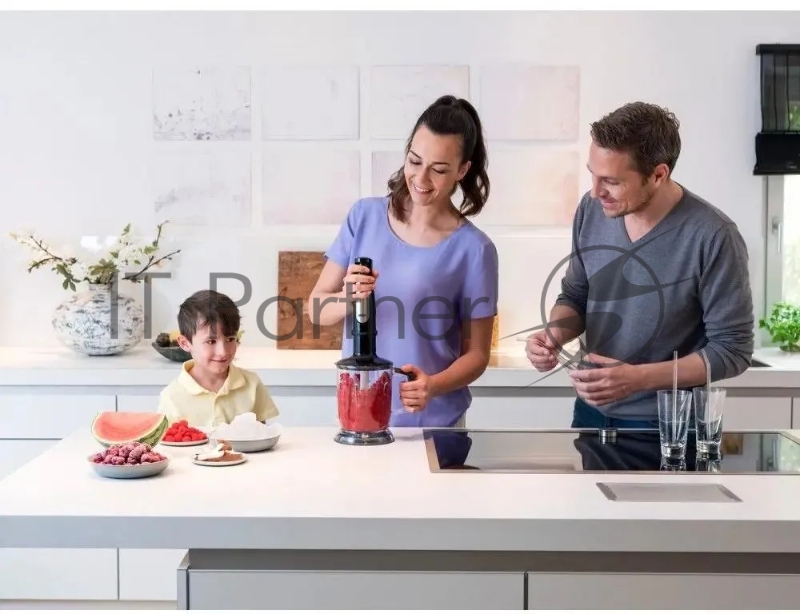 Блендер погружной Braun MQ7087X 850Вт черный/серебристый