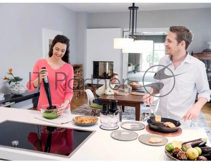 Блендер погружной Braun MQ7087X 850Вт черный/серебристый