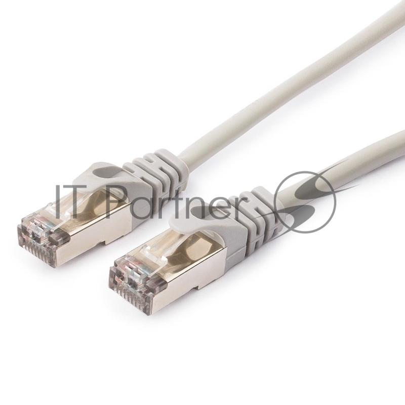 Патч-корд Cablexpert FTP PP22-0,5M кат.5, 0.5м, литой, многожильный (серый)