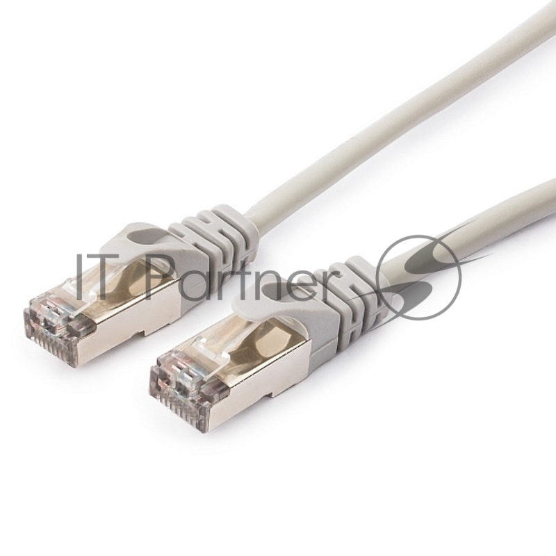 Патч-корд Cablexpert FTP PP22-0,5M кат.5, 0.5м, литой, многожильный (серый)