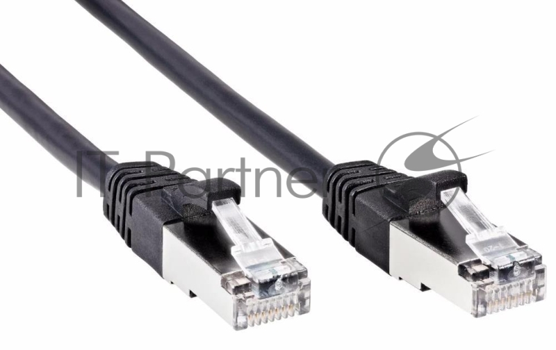 Патч-корд литой AOpen ANP522B-BK-1M FTP кат.5e (7/0.16) черный 1m