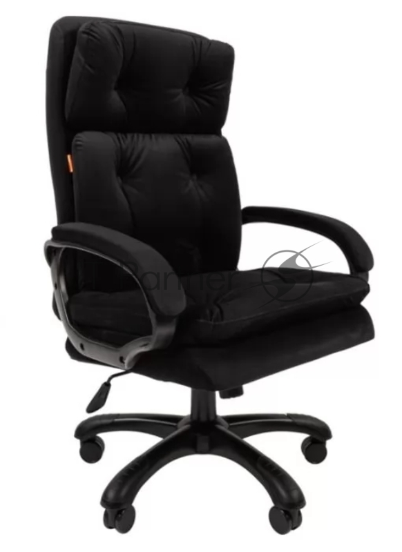 Офисное кресло Chairman 442 Россия ткань R 015 черный (черный пластик) (7127983)