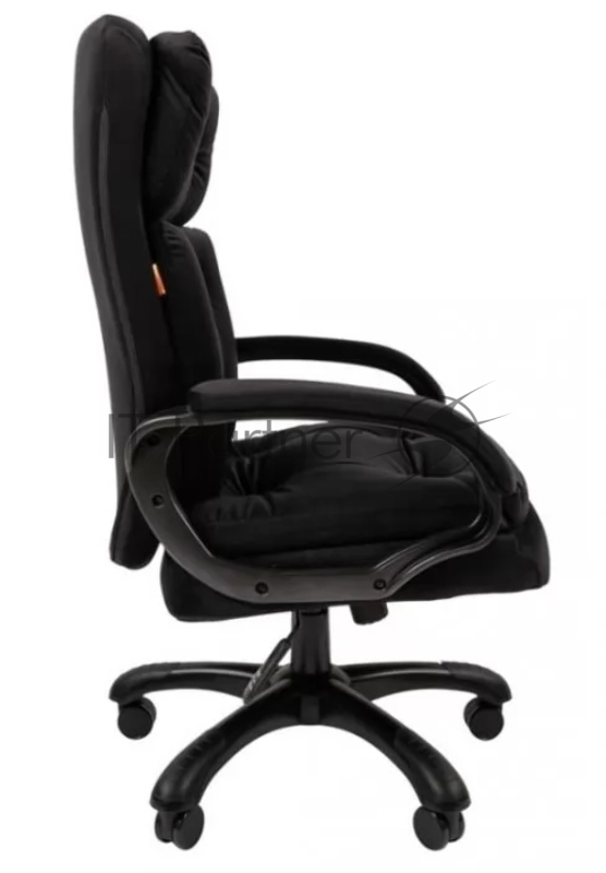 Офисное кресло Chairman 442 Россия ткань R 015 черный (черный пластик) (7127983)