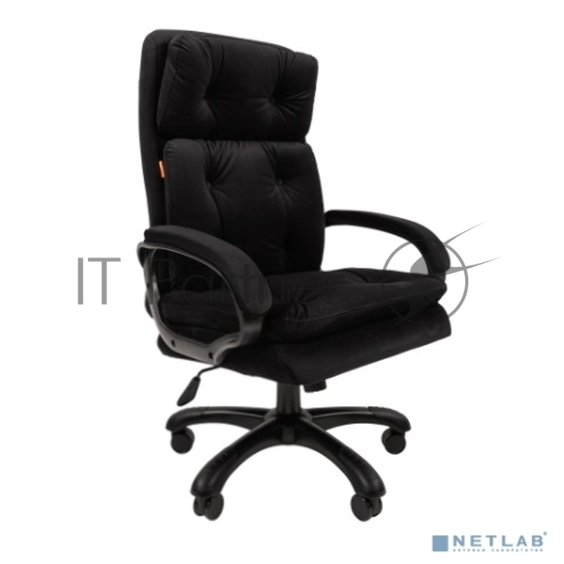 Офисное кресло Chairman 442 Россия ткань R 015 черный (черный пластик) (7127983)