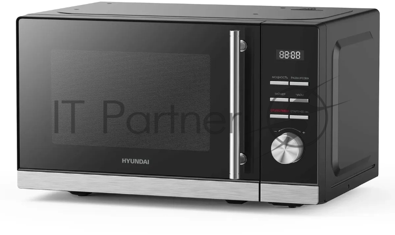 Микроволновая Печь Hyundai HYM-D3005 20л. 700Вт черный/стальной